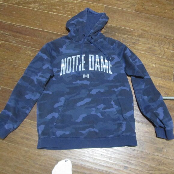 Hurley Other - Hurley Notre Dame fighting Irish sweatshirt hoody blue camo med
